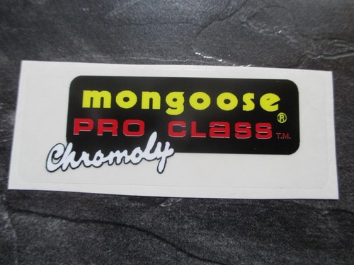 Mongoose bmx sticker - bmx,