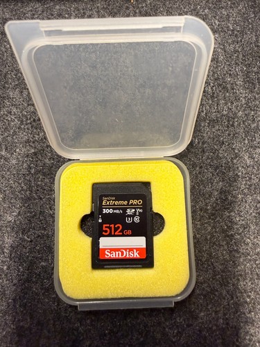 Sandisk 512gb extreme - pro, sdxc